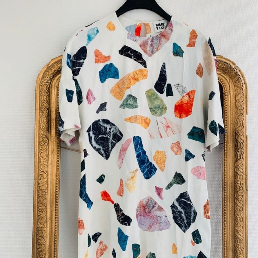 New Bimba Y Lola summer long midi dress